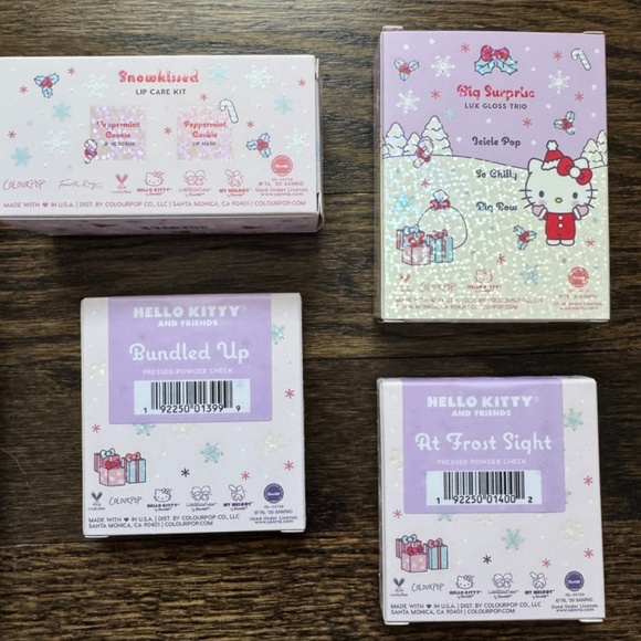 Colourpop x Hello Kitty Snow Much Fun Makeup Set Full Collection | NWT - Picture 4 of 4